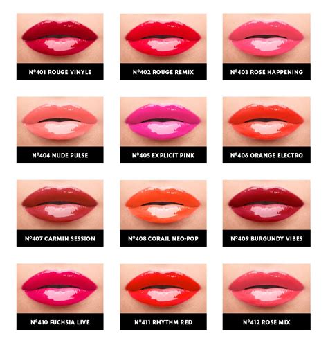 ysl lip swatches